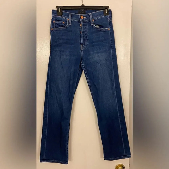 MOTHER The Tomcat Snipped in the Bud Blue Size 25 - Picture 3 of 12